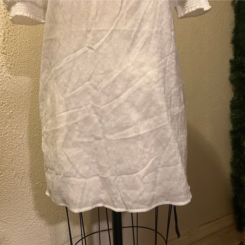 BB Dakota by Steve Madden Fields of Gold White Mini Dress Size XS - Picture 7 of 14